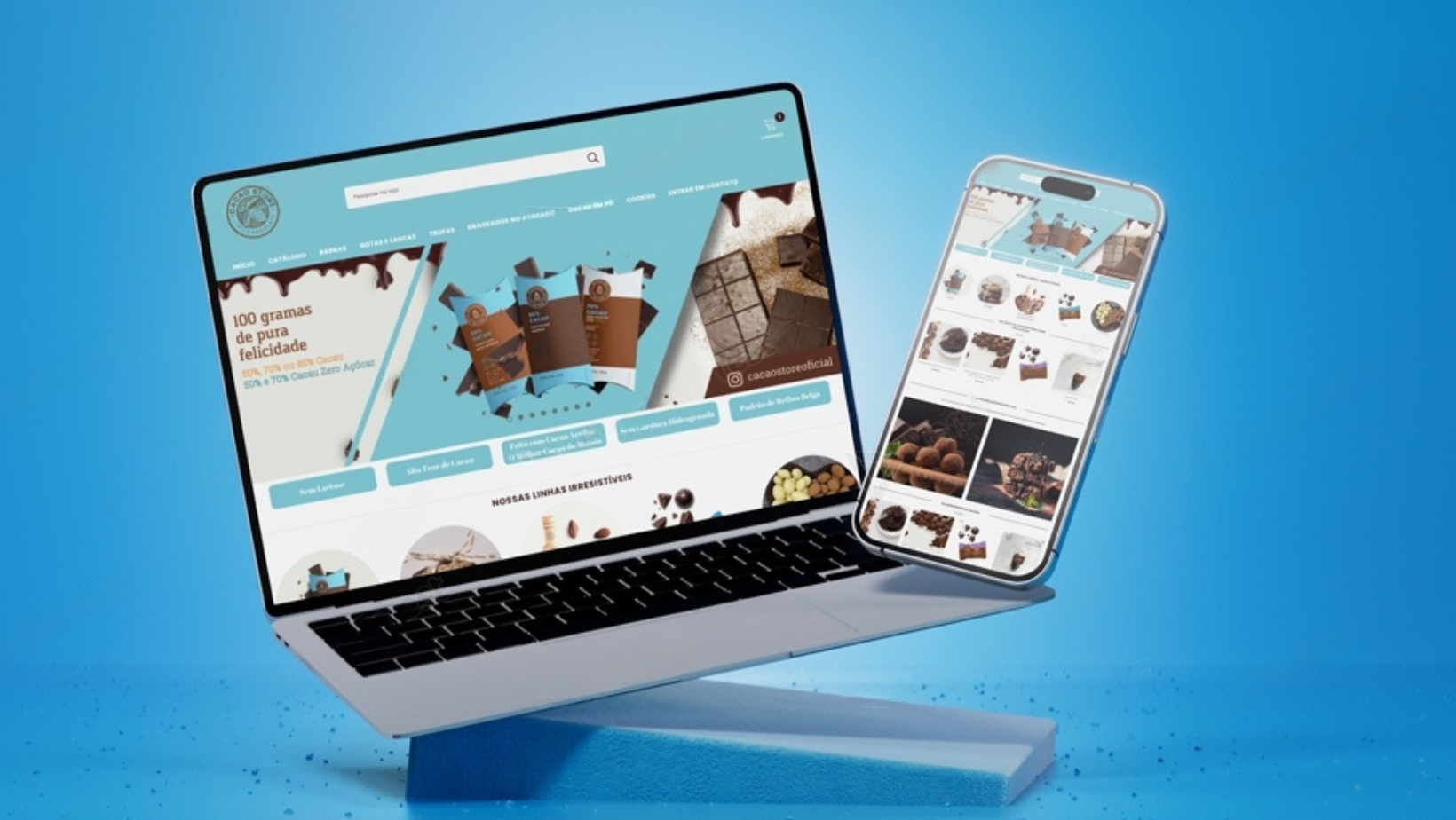 Cacao Store - E-commerce personalizado em Shopify
