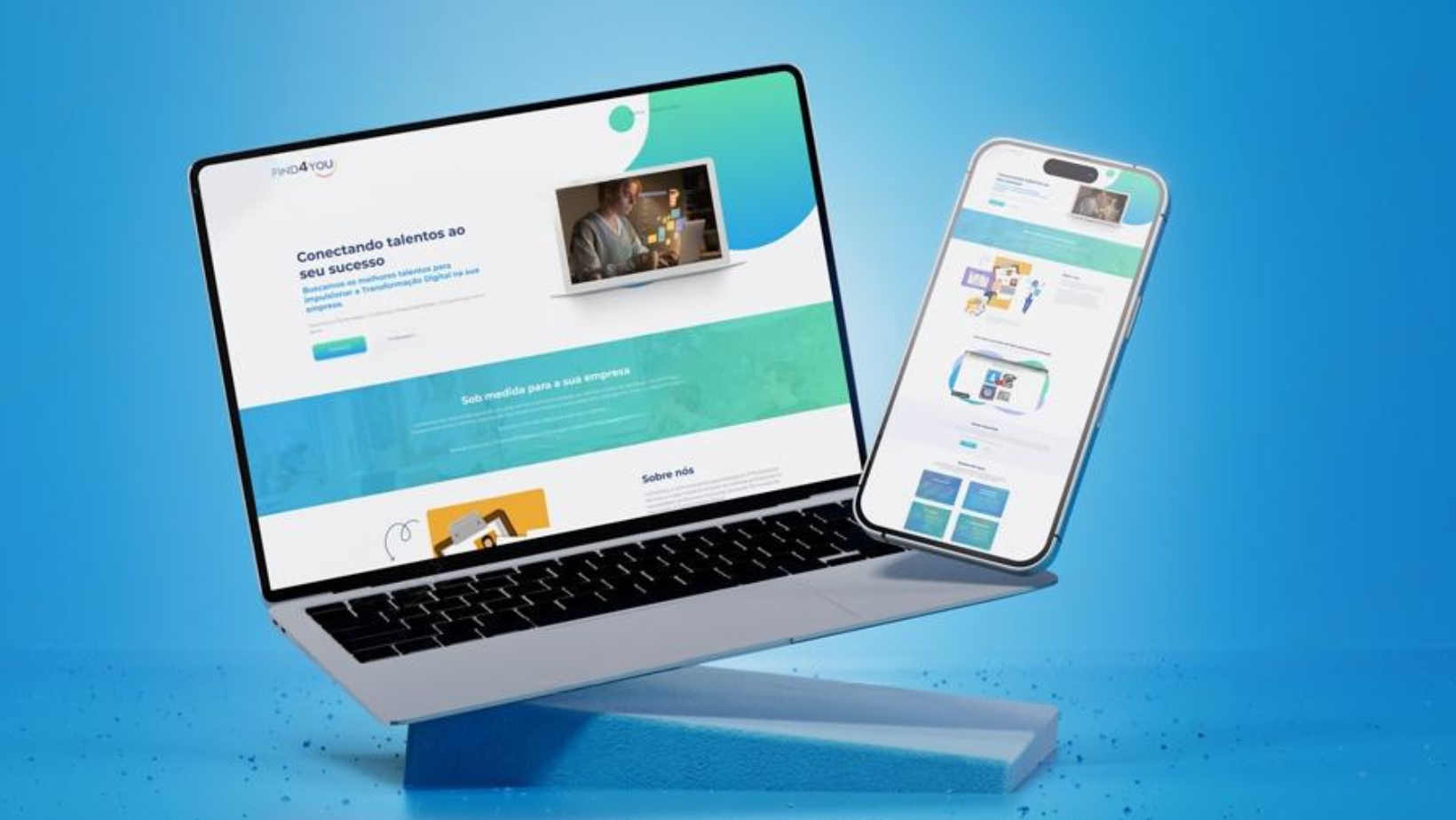 Find4you - Site corporativo de serviços de TI