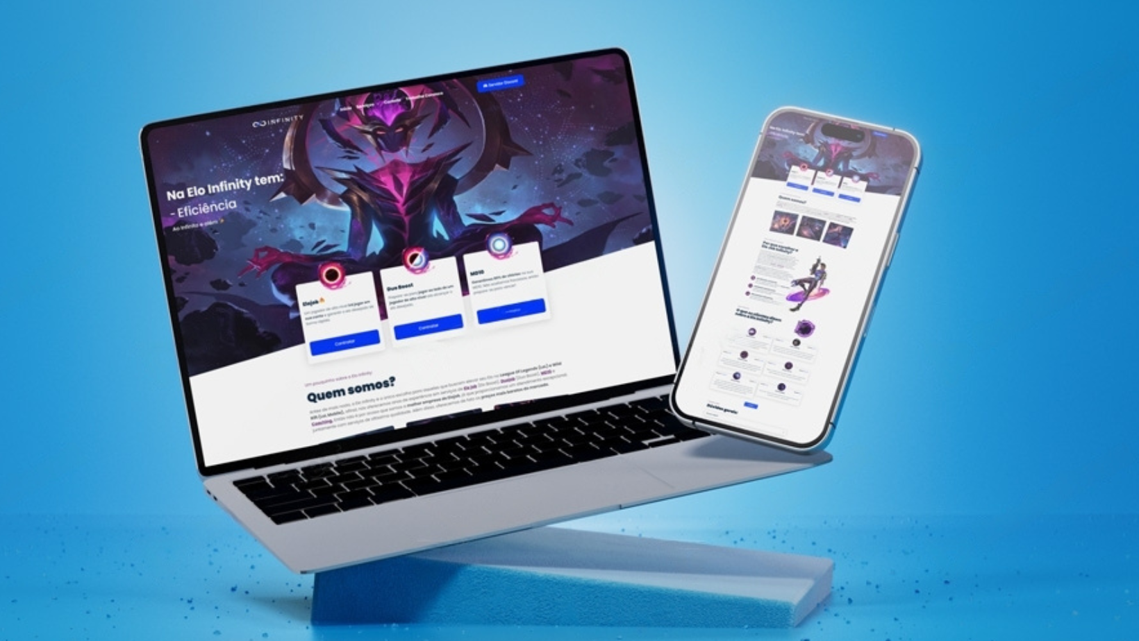 Infinity - Site de elojob para League of Legends
